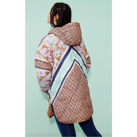 Free People Pria Printed Packable Puffer Jacket - Picture 4 of 9